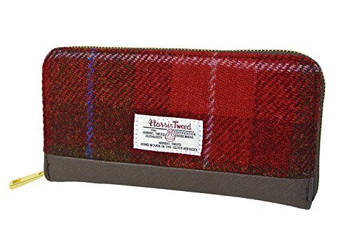 glamb 長財布　ハリスツイード 楽天市場】Harris Tweed ハリスツイード ダブルジップ ポケット